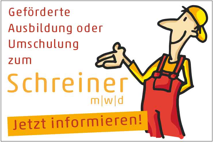 schreinerumschulungwerbung