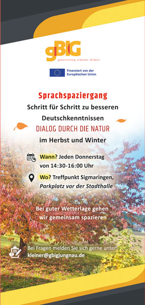 Sprachspaziergang-Titelseite